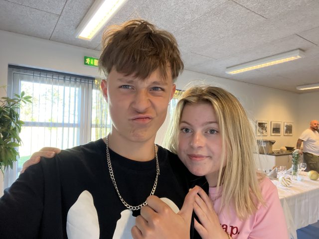 Billede fra Holgers konfirmation