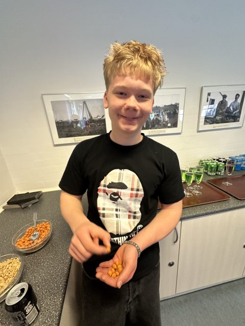 Billede fra Holgers konfirmation